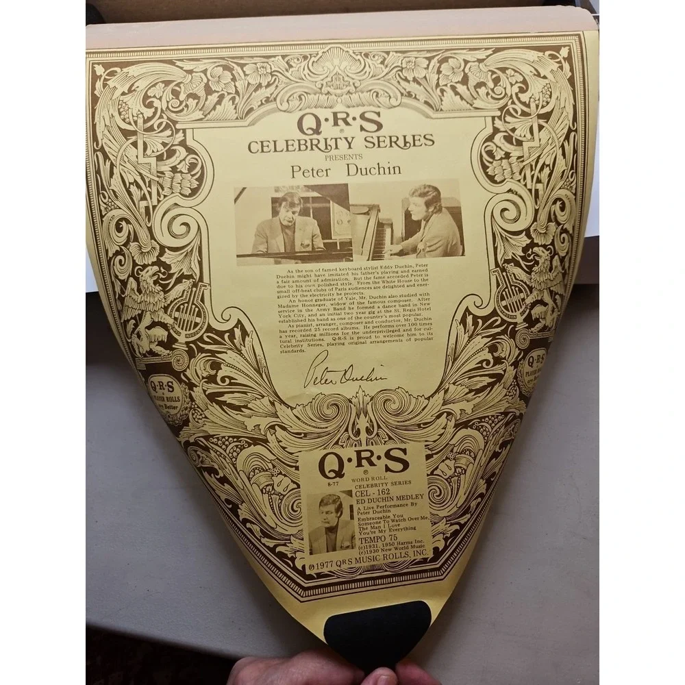 QRS Celebrity Series CEL 162 / Eddie Duchin Medley